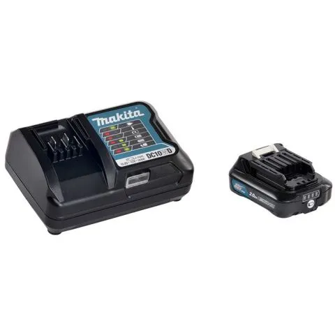 Kampanj 191B50-9 Makita Laddpaket 2,0 Ah Li-ion batteri och laddare
